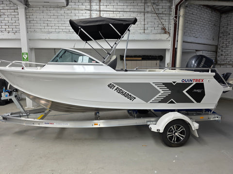 Quintrex 481 Fishabout with 70hp Yamaha
