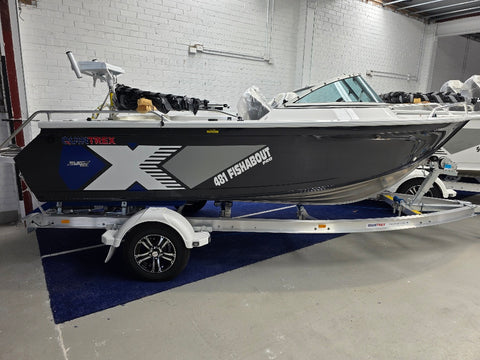Quintrex 481 Fishabout PRO with 75hp Yamaha
