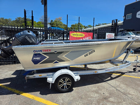 Quintrex 440 Busta with 50hp Yamaha