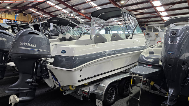 Haines Signature 545F with 130hp Yamaha