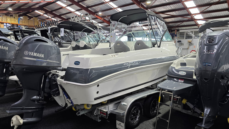 Haines Signature 545F with 130hp Yamaha