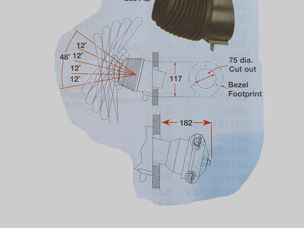 NON FEEDBACK Tilt helm assembly