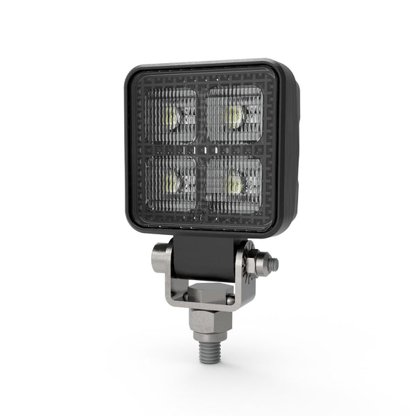 2 Inch Compact 4 LED Flood Lamp - Black