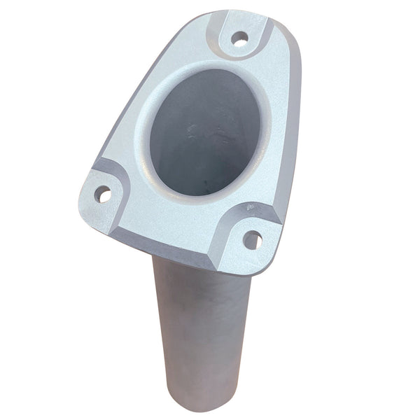 Heavy Duty Cast Aluminium Angled Rod Holder