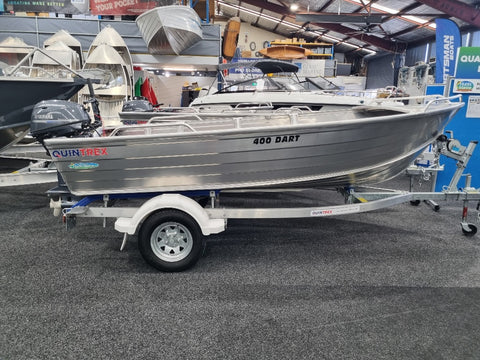 Quintrex 400 Dart with 20hp Yamaha