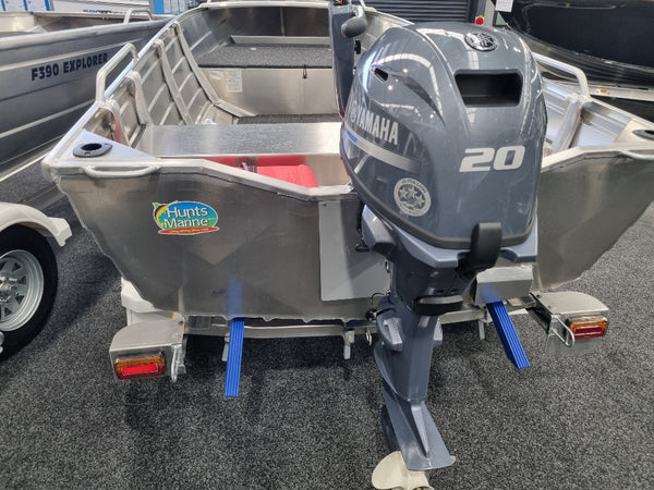 Quintrex 400 Dart with 20hp Yamaha