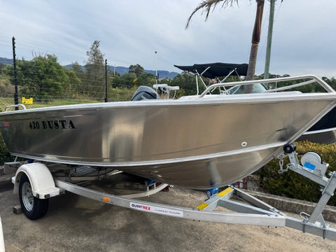Quintrex 420 Busta Yamaha F40 WG