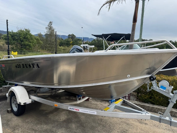Quintrex 420 Busta Yamaha F40 WG