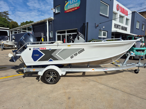 Quintrex 481 Top Ender - 2024 PLATE CLEARANCE SPECIAL