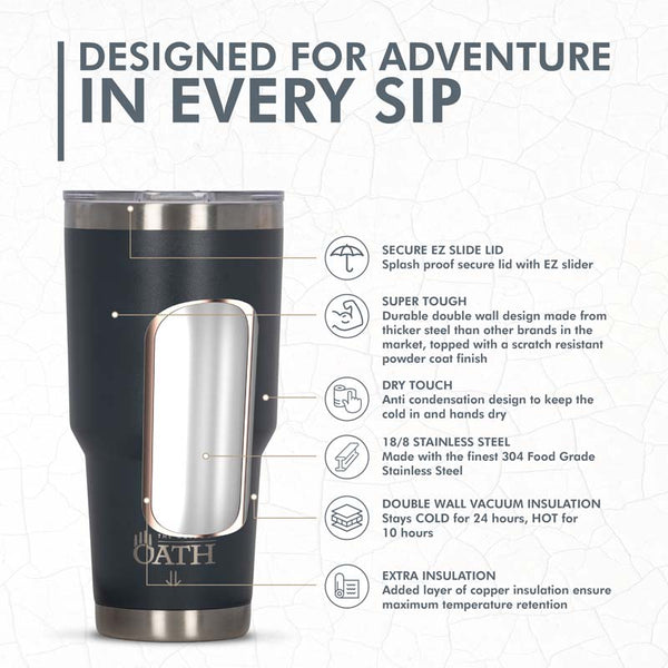 Oath 890ml Tumbler - 4 Colours