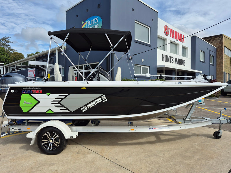 Quintrex 530 Frontier PRO Side Console - 2024 PLATE CLEARANCE SPECIAL