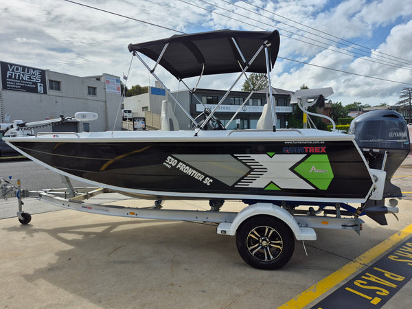 Quintrex 530 Frontier PRO Side Console - 2024 PLATE CLEARANCE SPECIAL