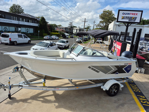 Quintrex 540 Cruiseabout - 2024 PLATE CLEARANCE SPECIAL