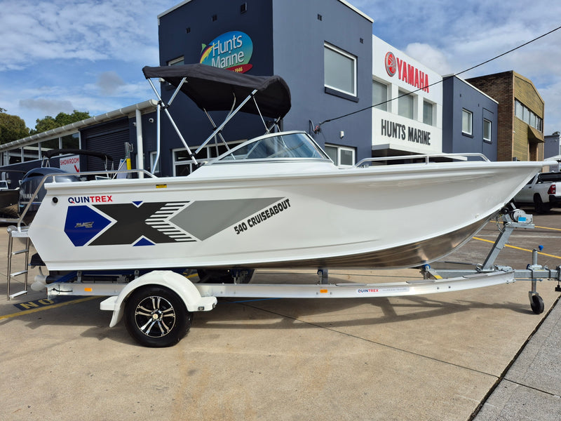 Quintrex 540 Cruiseabout - 2024 PLATE CLEARANCE SPECIAL