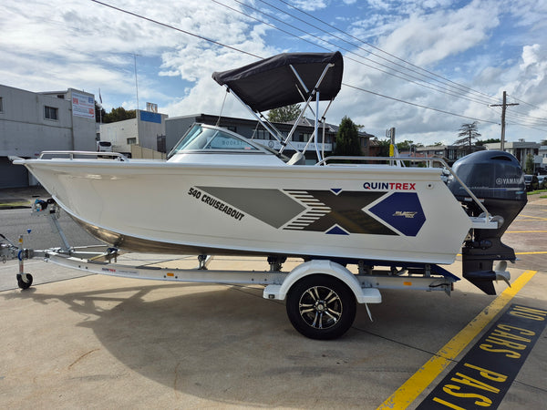 Quintrex 540 Cruiseabout - 2024 PLATE CLEARANCE SPECIAL