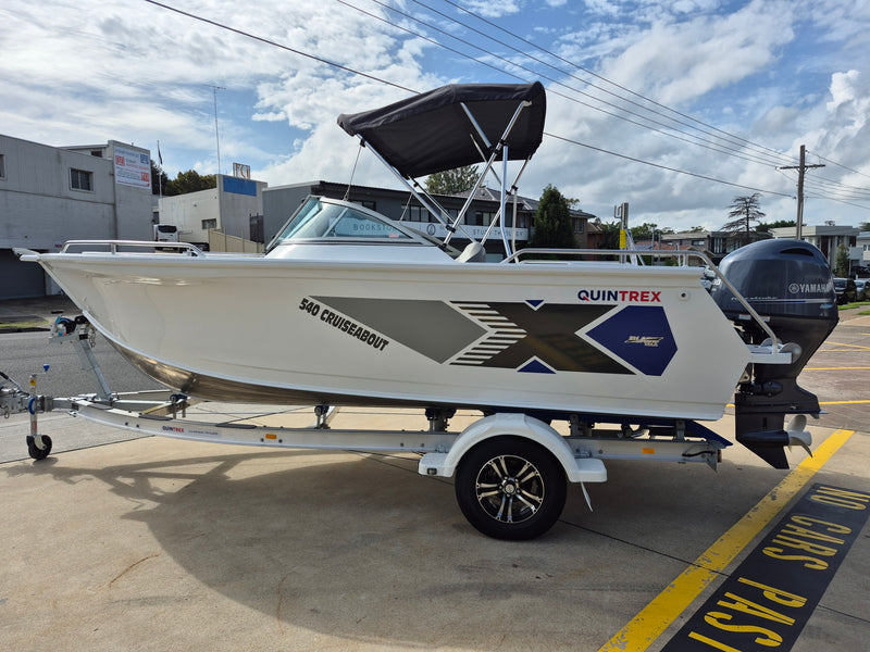 Quintrex 540 Cruiseabout - 2024 PLATE CLEARANCE SPECIAL