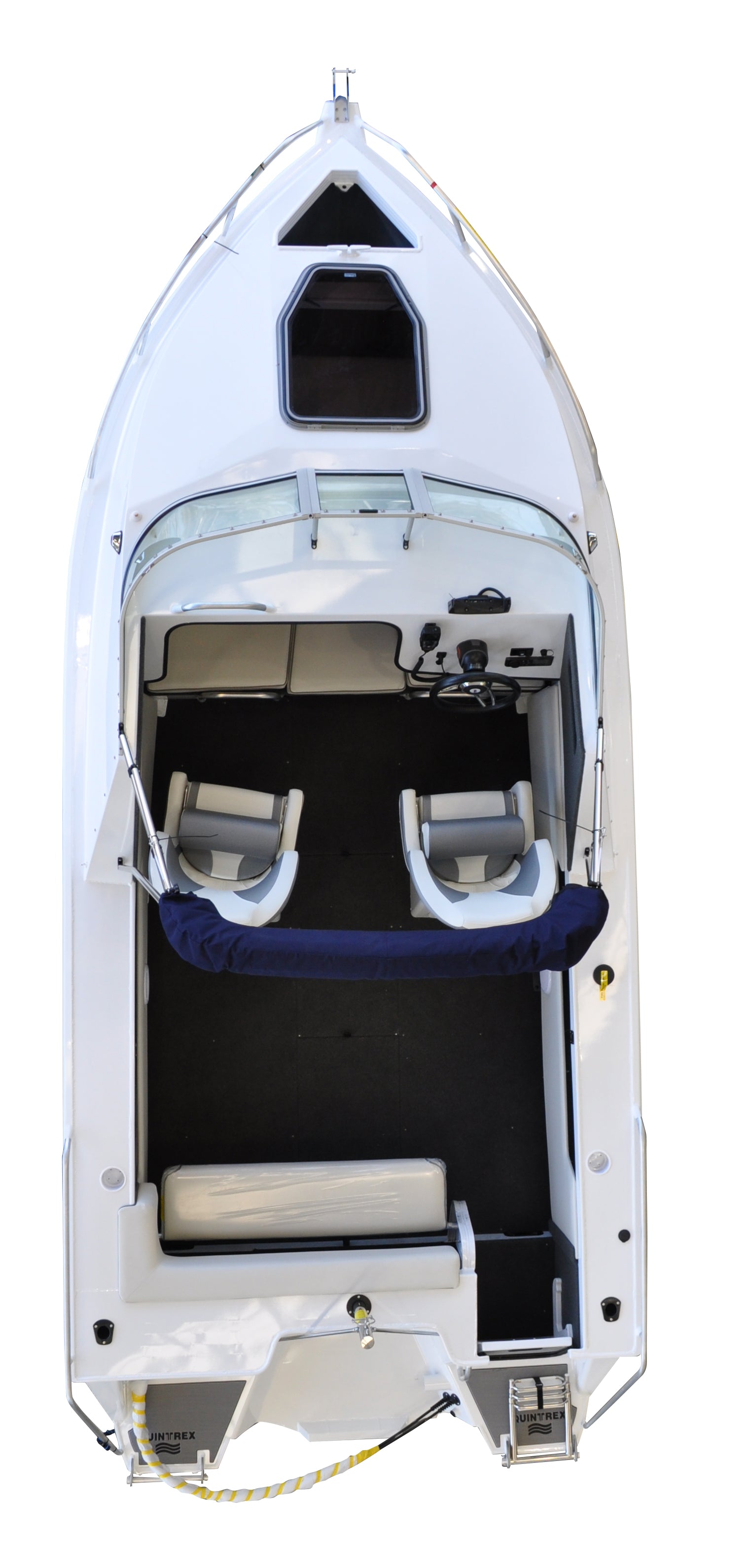 Quintrex Half Cabin boats for SALE Hunts Marine Three NSW locations