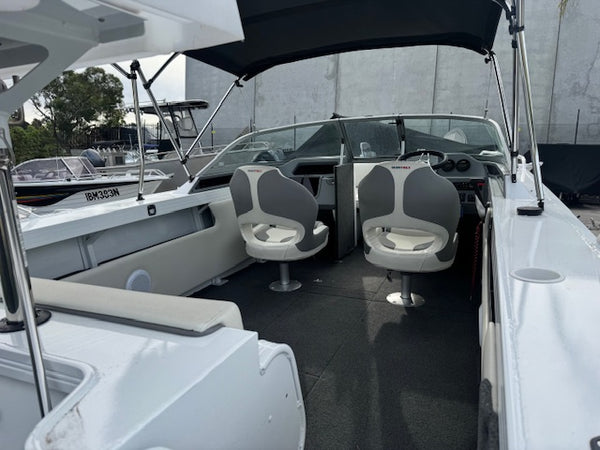 Quintrex 590 Cruiseabout Pro, Yamaha F150XC WA