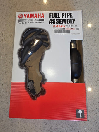 GENUINE Yamaha 8mm Fuel Line Assembly - 75hp to 200hp