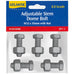 Galvanised Adjusting Bolt and Nut - 5 pack