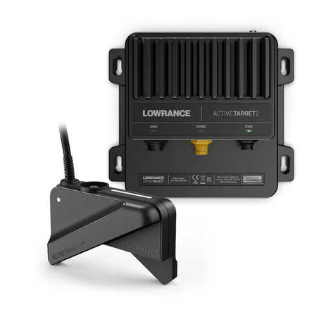 Lowrance Active Target 2XL inc Transducer, Black box and Trolling Motor Mounts - P/N 000-16488-001