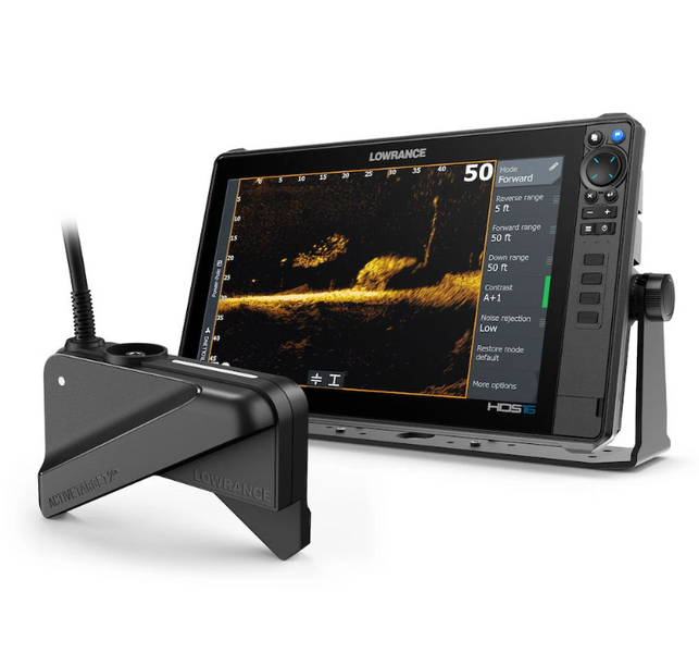 Lowrance Active Target 2XL inc Transducer, Black box and Trolling Motor Mounts - P/N 000-16488-001