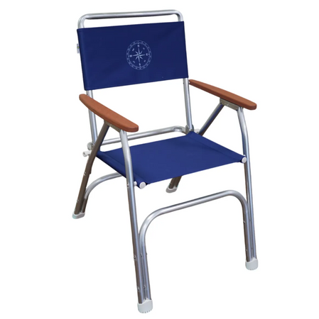 Aluminium Folding Deck Chair - 5 Colours