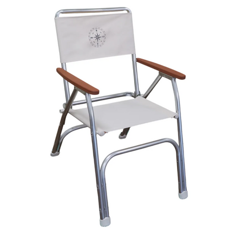 Aluminium Folding Deck Chair - 5 Colours