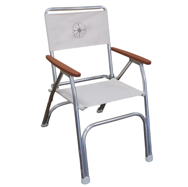 Aluminium Folding Deck Chair - 5 Colours