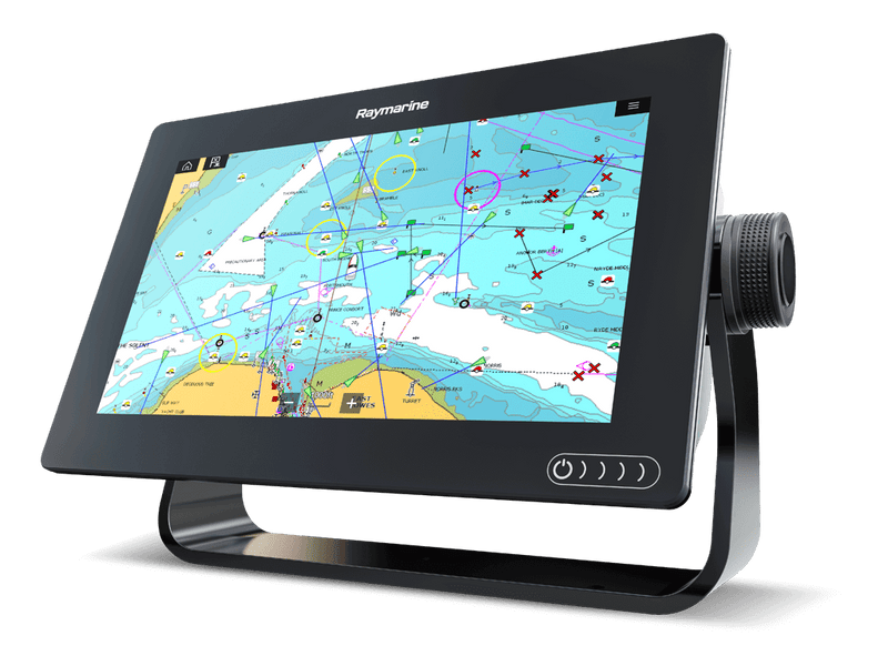 Raymarine Axiom 9 – 9″ Touch Screen Multifunction Navigation with integrated RealVision 3D, 600W Sonar with RV-100 transducer and AUS Mapping