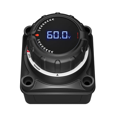 Heavy Duty Battery Switch with Volt Meter