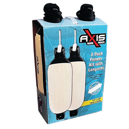 Pair of Fenders with Ropes - 3 Sizes