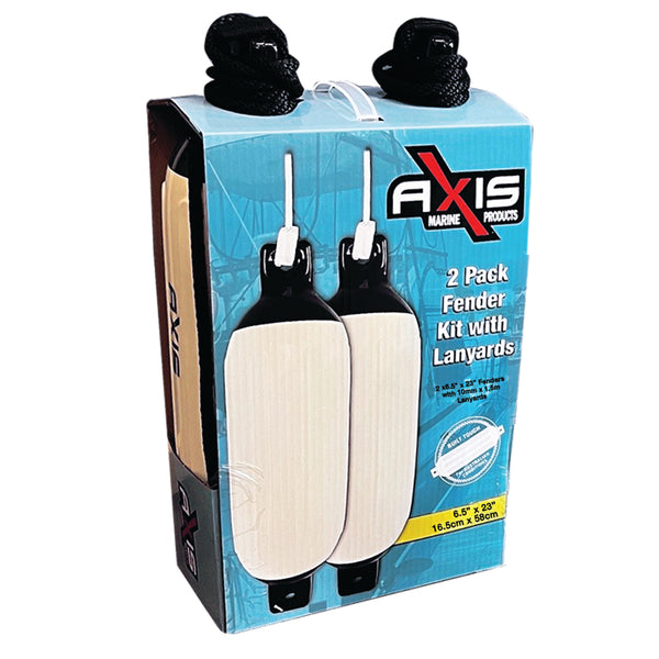 Pair of Fenders with Ropes - 3 Sizes