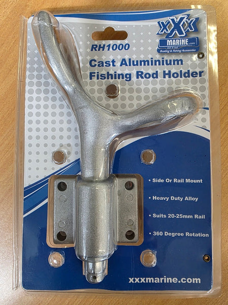 Cast Aluminium Adjustable Clamp On Rod Holder