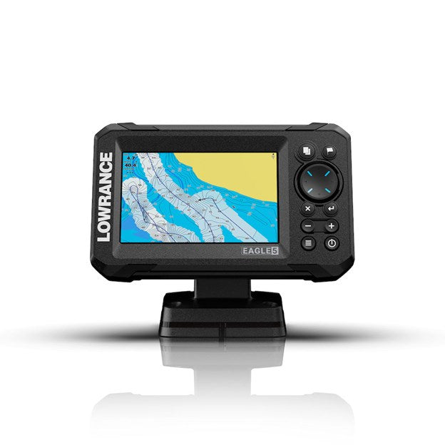 Lowrance Eagle 5 Colour Fishfinder/GPS/Mapping with Splitshot Transduc – Hunts Marine