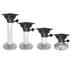 Fixed Height Seat Pedestals with Swivel - 4 Sizes