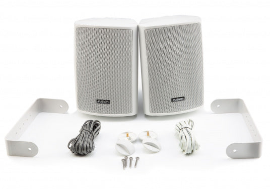 Fusion MS-OS420 100 Watt Marine Box Speakers - Pair