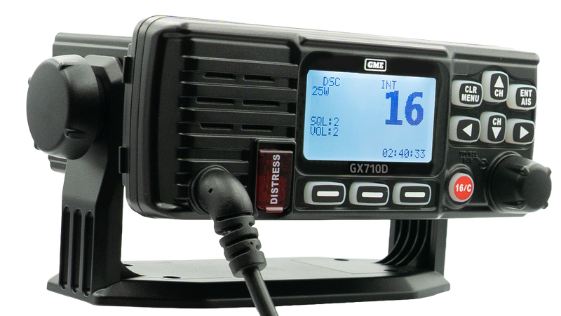 GME GX710D Fixed Mount VHF Marine Radio with DSC