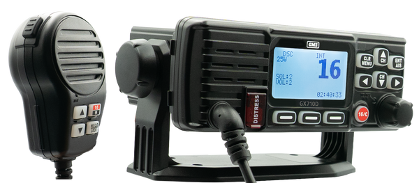 GME GX710D Fixed Mount VHF Marine Radio with DSC