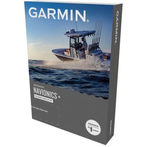 Garmin Navionics + charts to suit all mapping units - 5 areas