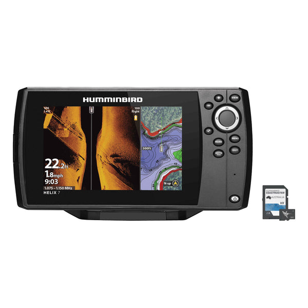 Humminbird Helix 7 Chirp SI GPS Gen 4 inc Nav Card - P/N 104544AU
