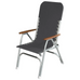 High Back Aluminium Folding Deck Chair - 5 Colours