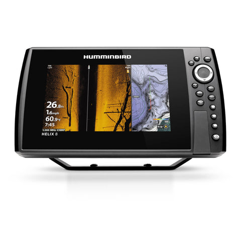 Humminbird Helix 8 Chirp MSI+ GPS Gen 4N inc Nav card - P/N 104612AU