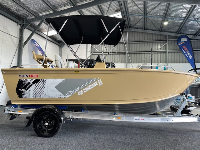 Quintrex 460 Renegade PRO Side Console Yamaha F70 WG