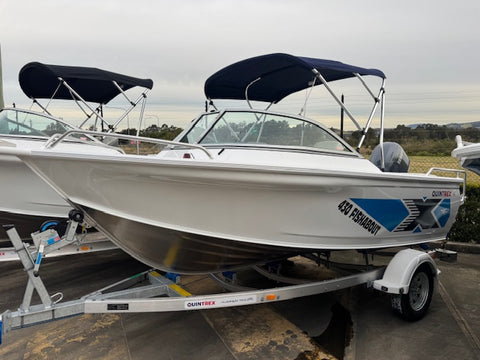 Quintrex 430 Fishabout, Yamaha T60 WG