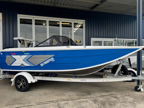 Quintrex 550 freestyler Pro, Yamaha F130LA WG