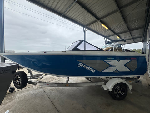 Quintrex 550 freestyler Pro, Yamaha F130LA WG