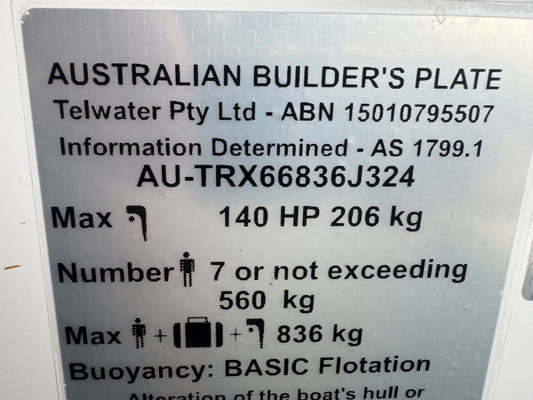 Quintrex 550 freestyler Pro, Yamaha F130LA WG