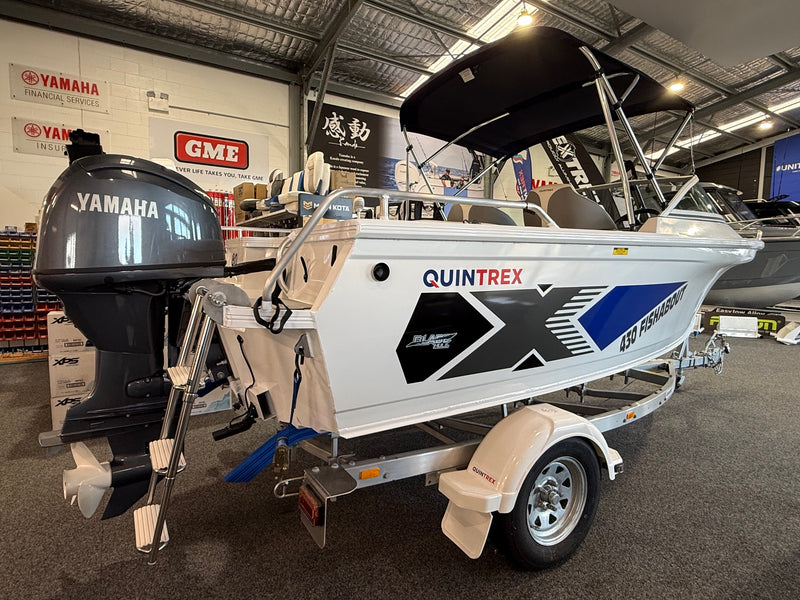 Quintrex 430 Fishabout, 382071 Yamaha T60 WG