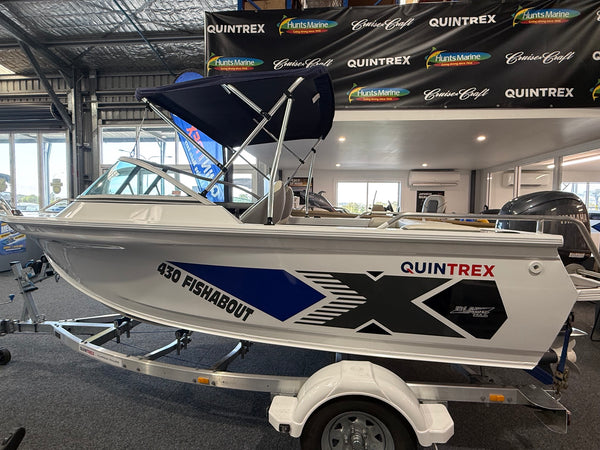 Quintrex 430 Fishabout, 382071 Yamaha T60 WG